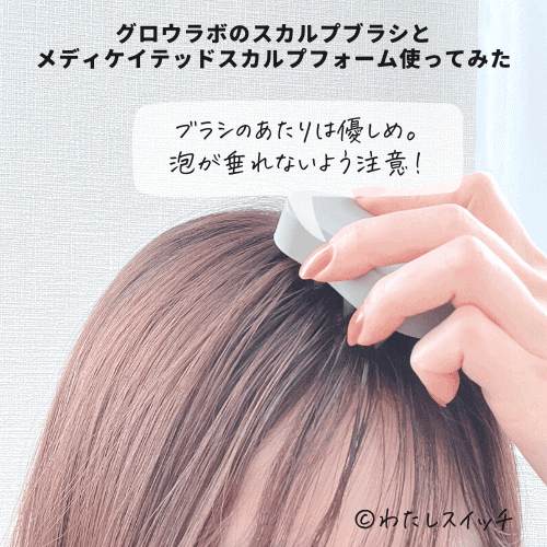 【グロウラボ口コミ悪い？】育毛剤とスカルプブラシ効果なしか本音レビュー！Nオーガニックの頭皮ケアマッサージブラシ＆スカルプフォーム | わたしスイッチ