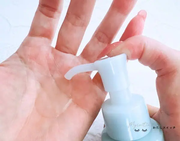 ファンケルマイルドクレンジングのテクスチャー